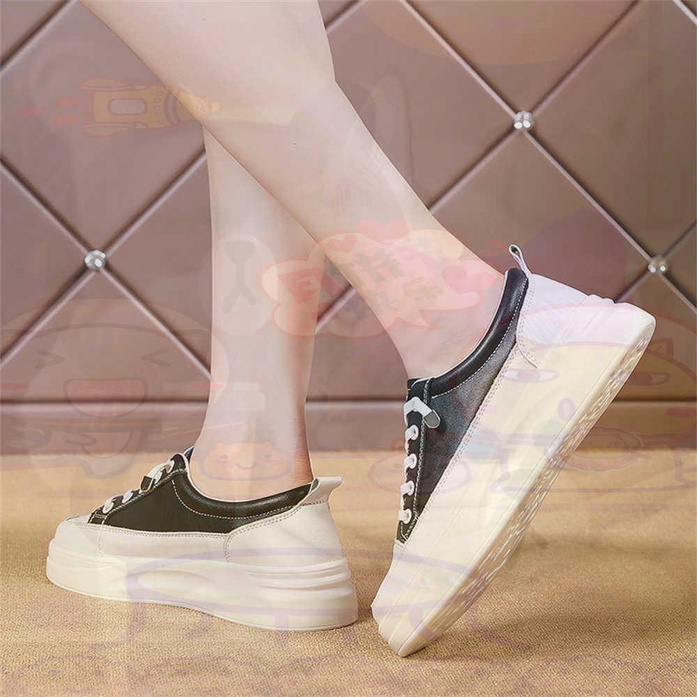 Streetwear Brand Name Ideas - Lace-up Chunky Loafers Woman Skateboarding Sports
