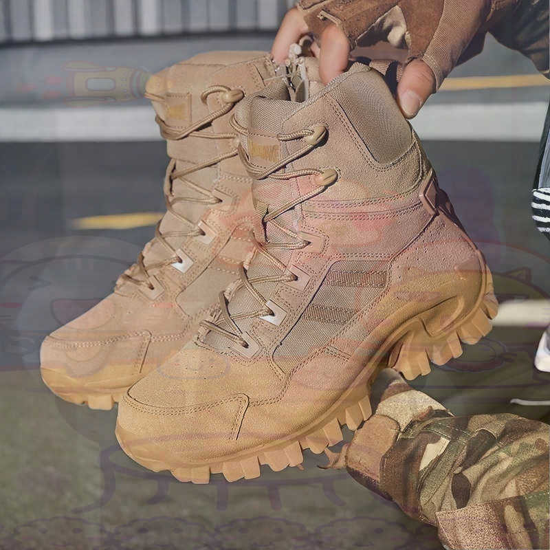Streetwear Brand Name Ideas - Tan Long Barrel Deadlift Casual Sneakers