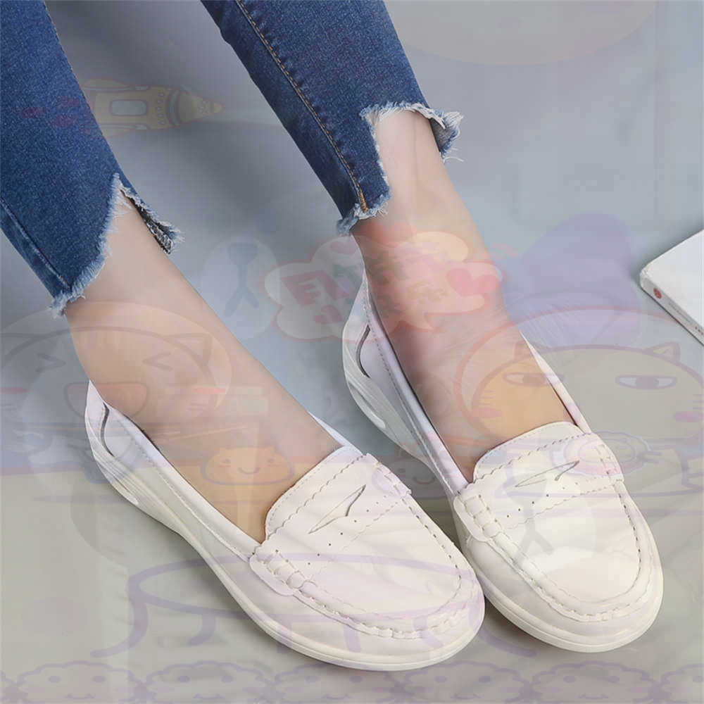 Streetwear Brand Name Ideas - Soft Slip-on Womens Large Size Shoes