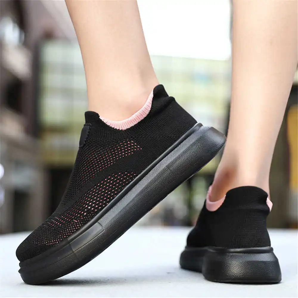 Streetwear Brand Name Ideas - Platform Stockings Brown Shoes For Woman