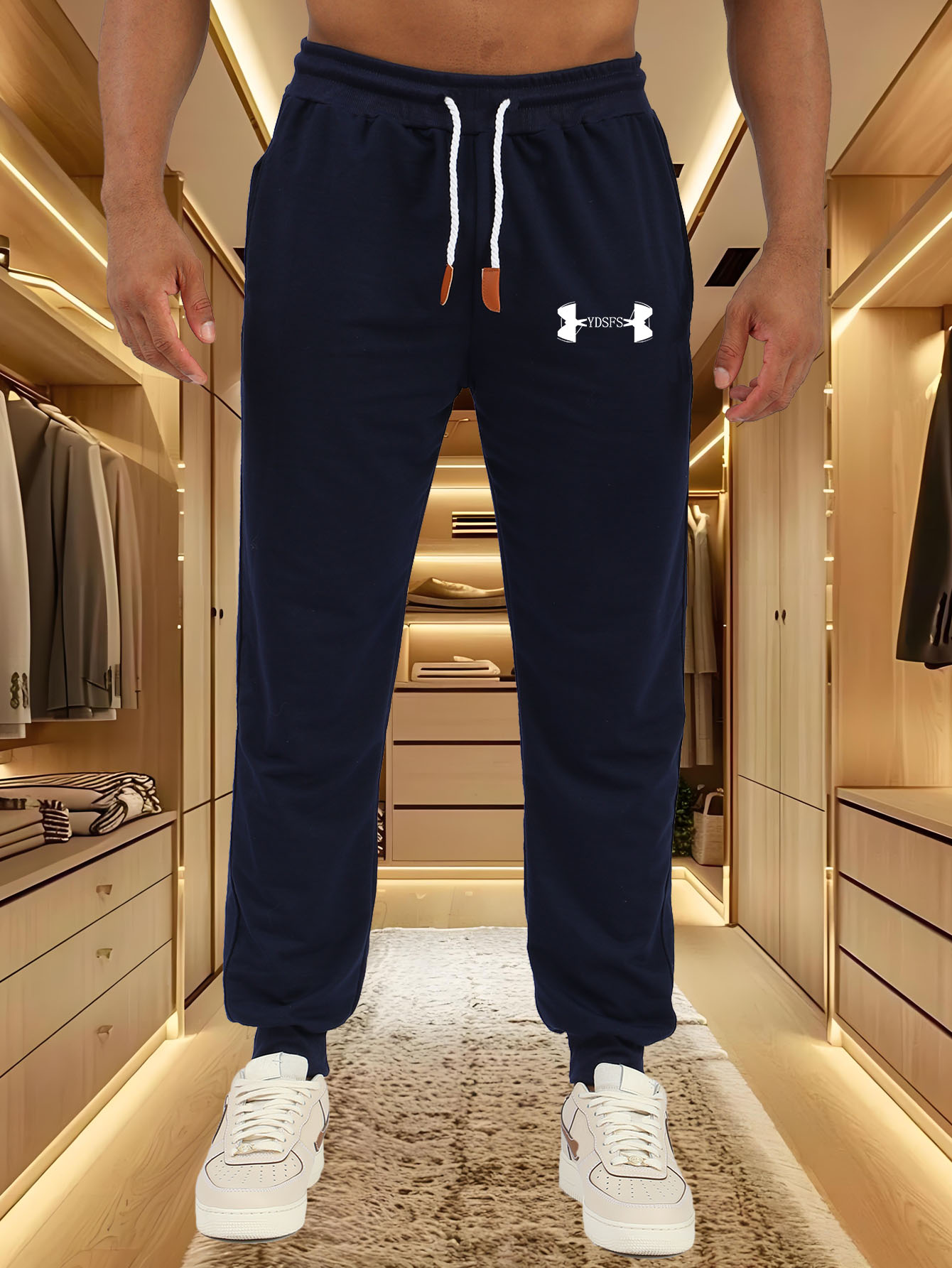 Men Jogger Pants Sport Brand L - Streetwear Brand Joggers 评论和价格